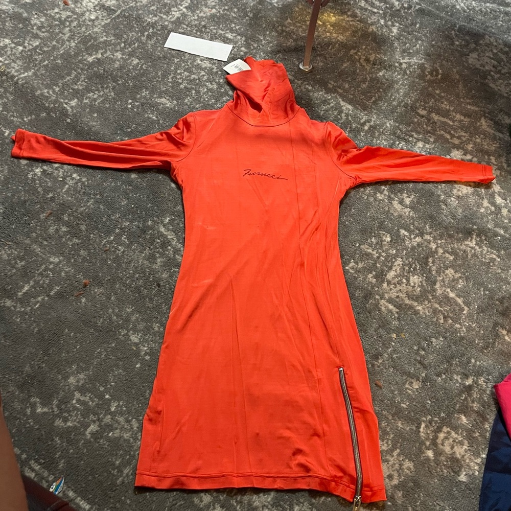 Fiorucci Red Long Sleeve Dress